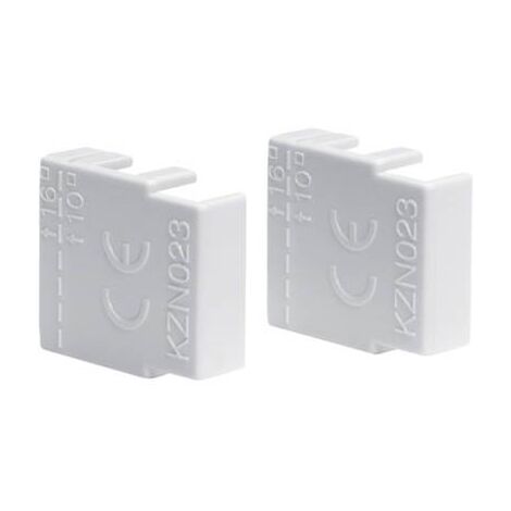 CAPUCHON DEXTRÉMITÉ HAGER KZN023 BLANC 1 PC(S)