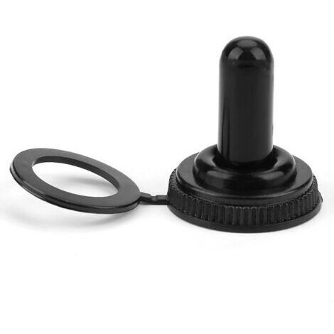 Capuchon étanche pour interrupteur à bascule - 20 pièces Couvre-bottes en caoutchouc étanches pour interrupteur à bascule de 12 mm (12 mm)