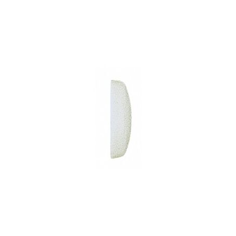 Cache-vis plastique pour vis montage châssis tête fraisée type FFS empreinte torx, coloris blanc, boîte de 100 pièces