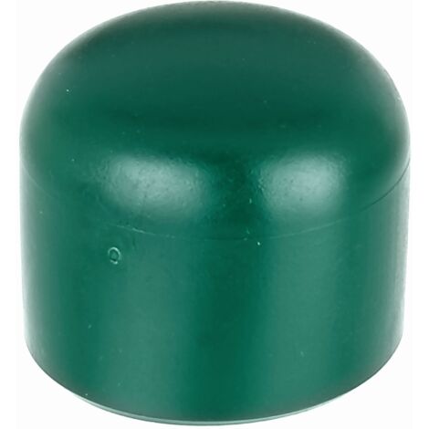 Capuchon pour poteaux ronds en plastique vert Ø 34 mm – Set de 20 pièces – Solution durable pour clôtures et constructions – Alberts