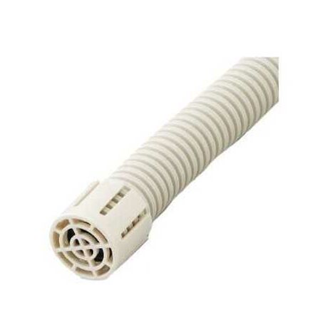 Capuchon tuyau condensat 14mm et 16mm – Empêche les insectes – Fixation facile sur tuyau d'évacuation – Matière PP couleur ivoire – Inaba Denko