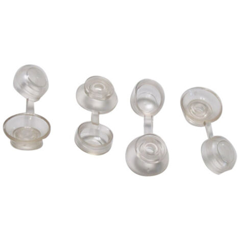 Capuchones transparentes anticorrosión (50 uds.)