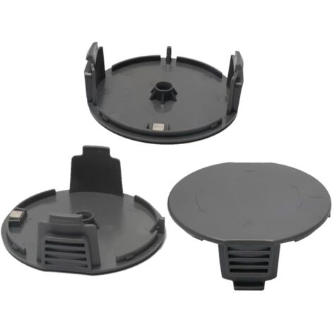 Capuchons de bobine,Capot pour bobineau rechange,Compatible avec Bosch UnicersalGrassCut 18/18-26/18-260,Interchangeable 1600A01R5J.(3 couvercle bobine) Xrs1-bosch-hui-3p -