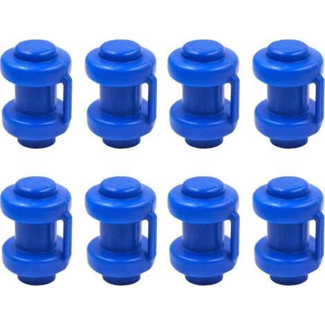 Capuchons De Pôle De Trampoline,Capuchons de poteaux pour poteaux de Filet de Trampoline, Casquettes de Trampoline,Filet de Sécurité Pièce de Rechange, Casquette de pôle