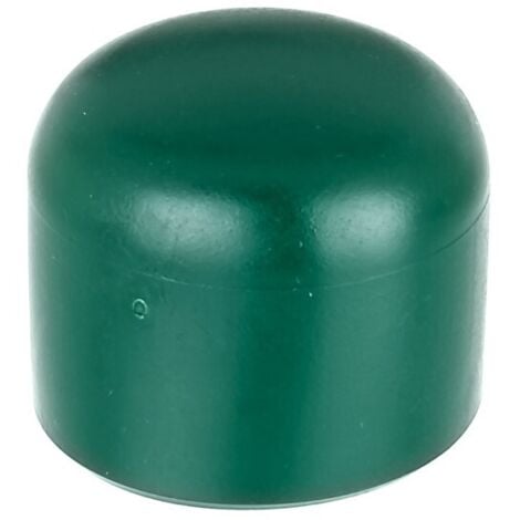 Capuchons de poteau Alberts plastique vert 38 mm (Par 20)