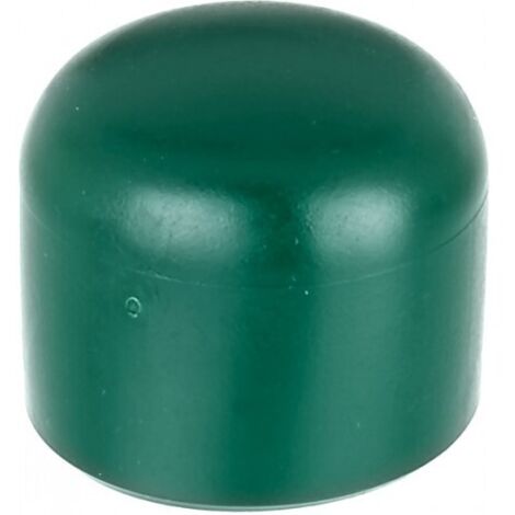 Capuchons de poteau en plastique vert RAL 6005 60 mm – Lot de 10 – Finition esthétique pour poteaux de clôture – Alberts