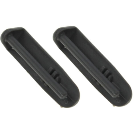Capuchons Extremite de Rail Arriere en Plastique pour les Lave-vaisselle Beko (Pack de 2)
