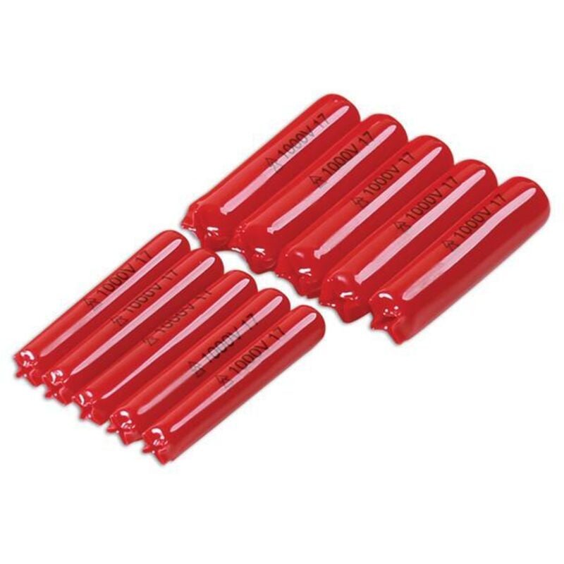 Laser Tools - Capuchons isoles pour cosses/extremites de cables - 10 pcs