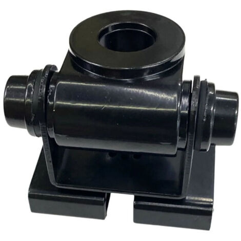 Car antenna mounting bracket, CB radio mount, black