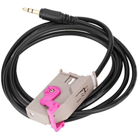 Car Aux in RNS-E Navigation Male 3.5mm Audio Jack 32Pin Wire Cable for A3 A4 A6 A8 TT
