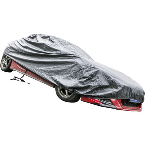 Car Body Cover Rain Sun Snow Dust Waterproof 2 Layer Heavy Duty - Size Small