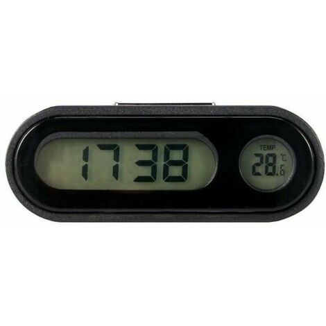 Car Clock, Car Digital Clock with Thermometer Mini Car Dashboard Clock (Car Digital Clock)
