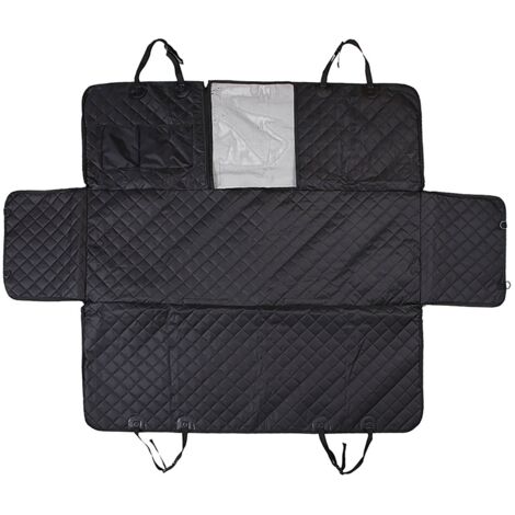 Car cover for transporting dogs/cats, waterproof, 137x147 cm, black