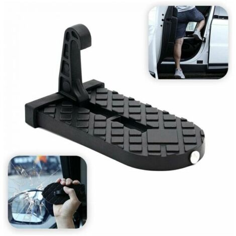 Car door step, car roof step, car roof step cover, car door hook