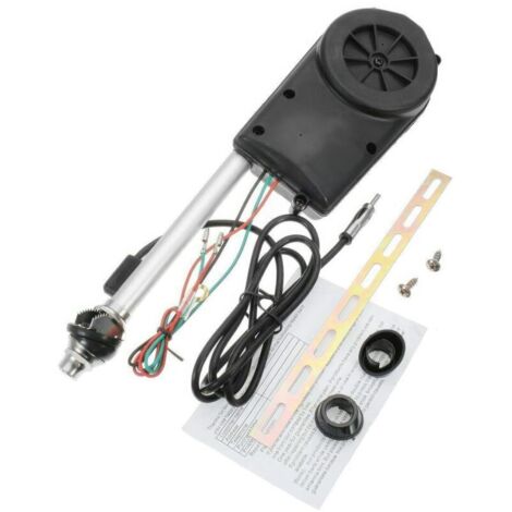 Car Electric Radio Automatic Antenna, Mounting Kit for FM AM Radio Car Antenna Replacement for Car Fender