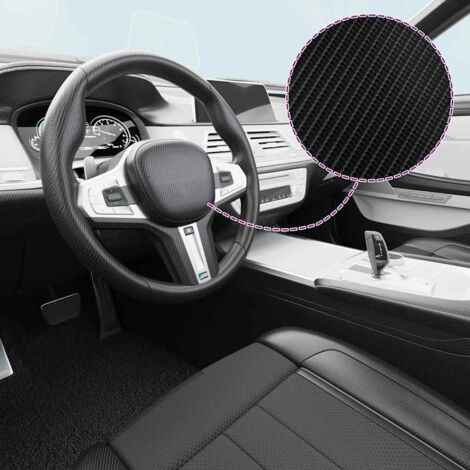 Car Films 2 pcs 4D Black 100x150 cm vidaXL