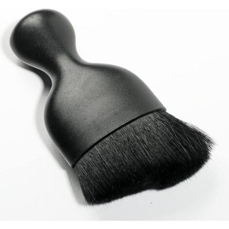 Car Interior Cleaning Brush, Soft Bristle Dashboard Brush (Black)