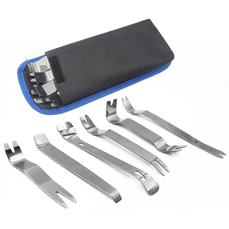 Image of ZVD - Car Interior Removal Tool Radio Door Clip Panel Trim Dash Removal Installer Pry Tool