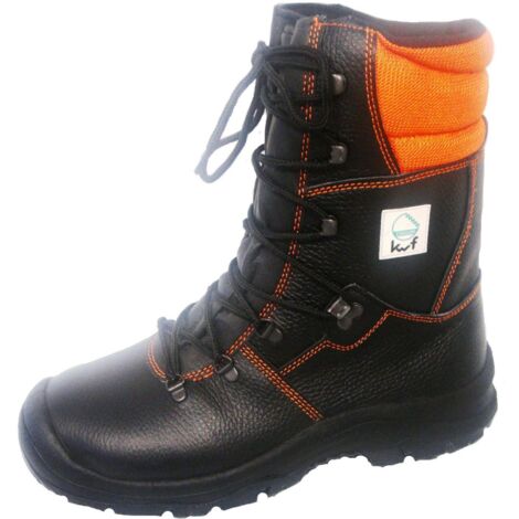 Car-Mel-Shoes Forstschutz-Lederstiefel S2 Größe 41 Stabilus Schnittschutzstiefel