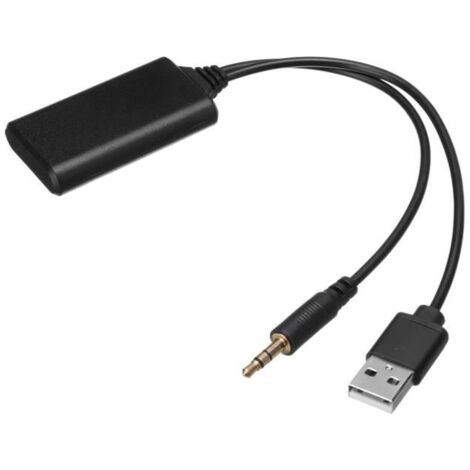 Car Module Bluetooth Sans Fil Adaptateur Musique Récepteur Auxiliaire Aux Audio Usb 3.5Mm Prise Pour Bmw E90 E91 E92 E93