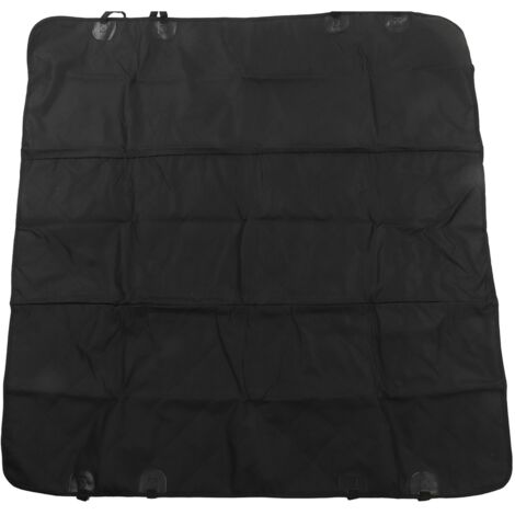 Car Pet Mat Oxford Fabric Black Collapsible Water Resistant Pet Cover for Truck Car
