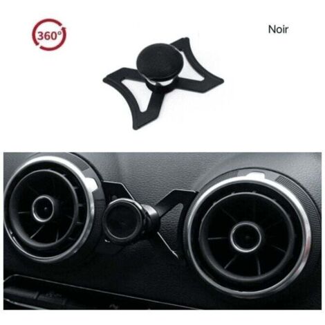 Car Phone Holder for Audi A3 S3 RS3 8V 2012-2016 Phone Holder Air Vent Mount 360 Rotating GPS Car Mount Accessories, Black