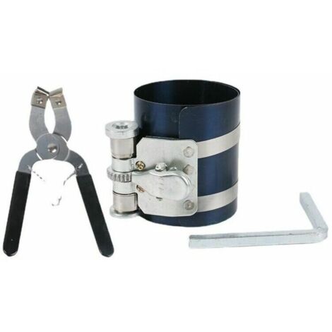 Car Piston Ring Pliers, 3 Inch Piston Ring Compressor 53-175MM Automotive Piston Ring Removal Pliers Piston Installation Tools