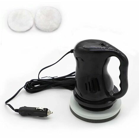 Car Polisher Machine,  40W Auto Electric Buffer Waxer, Portable Polishing Buffing Waxing Sander Machine Kit Set, Black