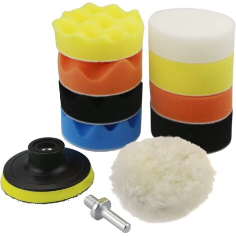 Car Polishing Buffing Sponge Waxing for Car Sanding Polishing, Auto Polishing Kit Polishing Pad/Polishing Sponge Waxing for Car Sanding Polishing (3 Inch)