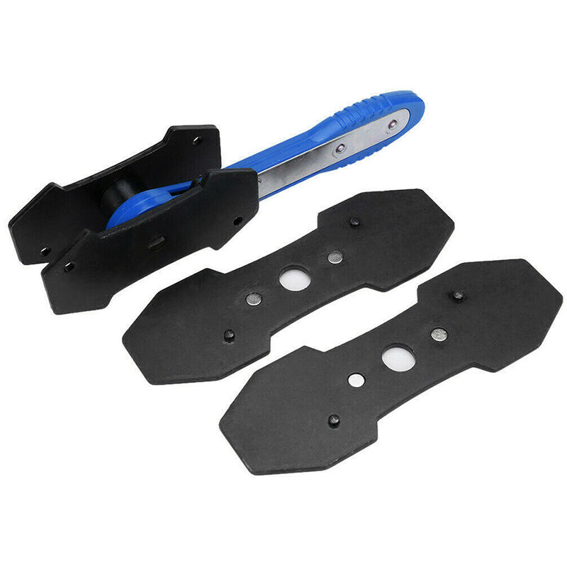 Car Ratchet Brake Piston Caliper Spreader Tool Brake Caliper Press Separator Pad,model:Blue