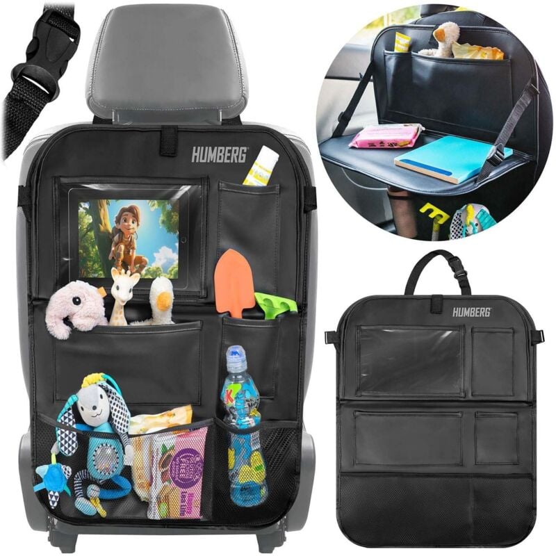 Image of Car seat organizer with table humberg hm 993 88