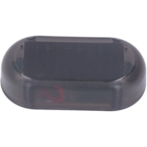 Car Solar Power Warning Light Anti Theft LED Flash Strobe Lamp USB Port Universal for Car Van Truck SUVRed