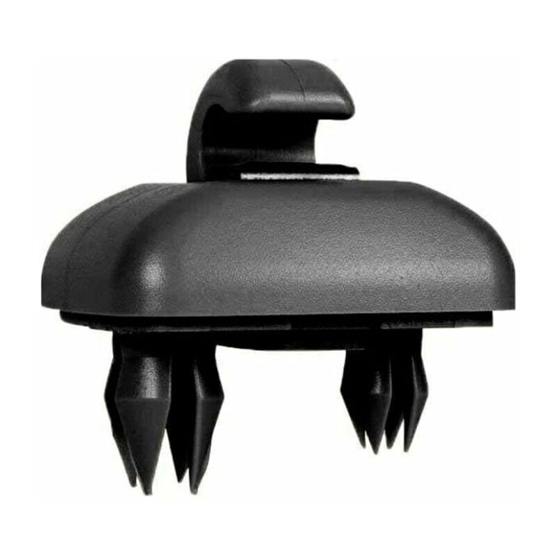Car Sun Visor Clip Hook Holder Replacement for Audi A1 A3 A4 A5 Q3 Q5 (8E0 857 562) A7 B6 B7 B8 S4 S5, Black