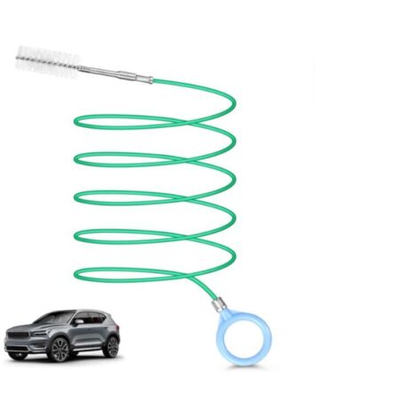 Car Sunroof Cleaning Brush, 300cm Long Sunroof Drain Brush Flexible Drain Brush Pipe Cleaning Tool