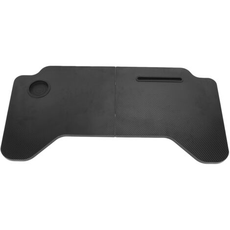 Car Table Tray for Model 3 Y Composite Wood Foldable Car Desk Laptop Holder for Working Eating Travel Business