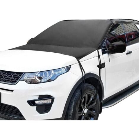 TINOR Car Windshield Snow Cover, Large Car Covers Prevent Frost Snow Ice Sun Shade Frost Dust, Universal Windshield Cover (205 x 150 cm)