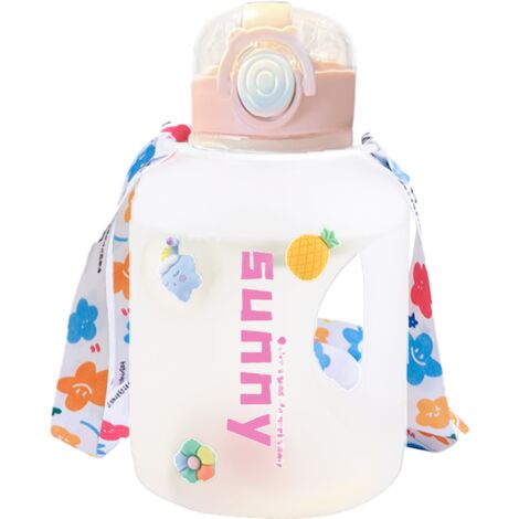 Carafe à eau de sport étanche grande bouteille d'eau pour boire tous les jours en plein air style d'entraînement de gym 8