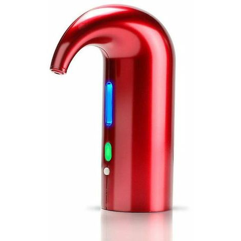 Carafe à vin électrique à chargement USB Décanteur électronique - rouge，HANBING