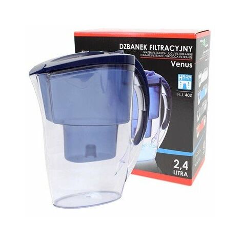 Carafe filtrante FJ402W - 2,4L - Bleu - Bleu