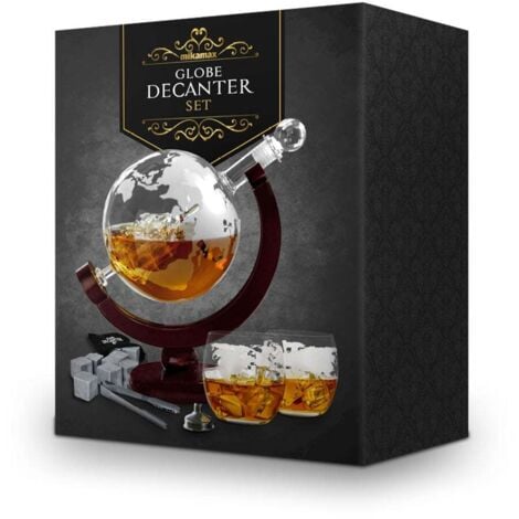 NORTHIX Carafe ronde avec navires - deux verres