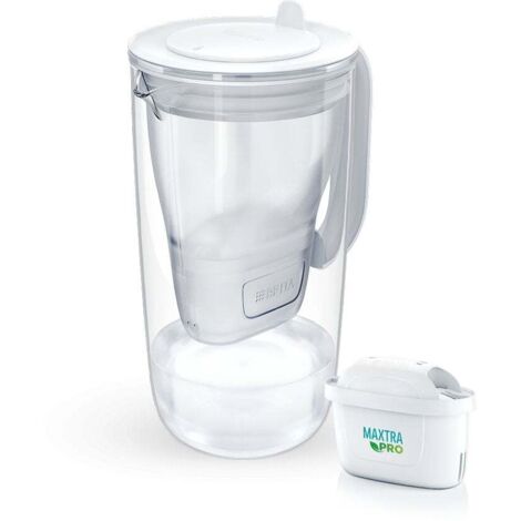 Caraffa filtrante Brita Glass in vetro 2.5l + 1 Maxtra Pro PP Grigio [1051157]