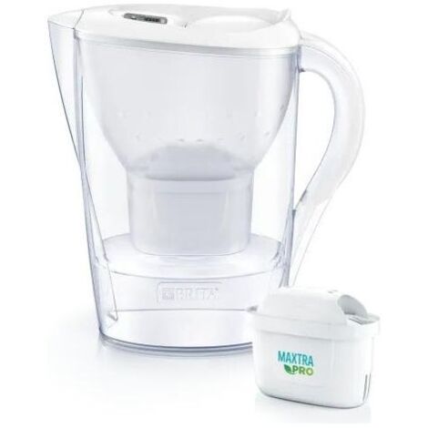Caraffa filtrante Marella Blanca con 2 filtri Maxtra Pro da 2,4 litri 1051130 Brita