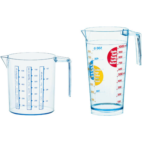 CARAFFA GRADUATA Ø cm. 11x21 h lt. 1 mod. Grande