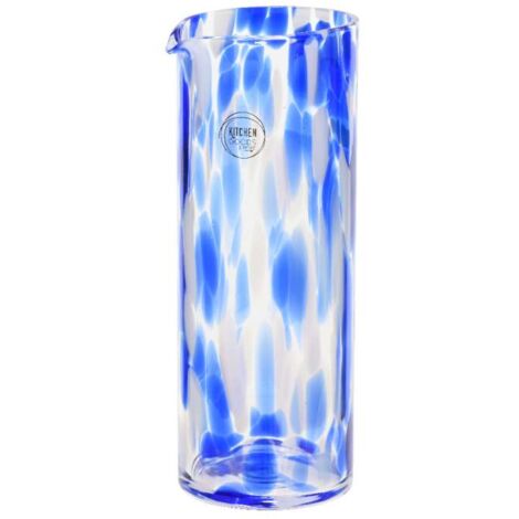 Caraffa in vetro blu