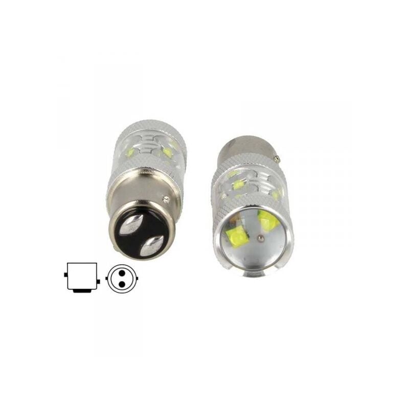 Carall - Lampada Led BAY15D 1157 P21/5W 50W 12V