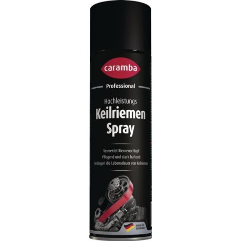 Caramba  690007 Das Caramba Keilriemenspray ist ein spezielles Wartungsmittel zur Erhöhung der Griff