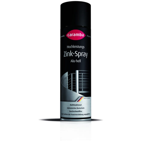 Caramba Hochleistungs-Zink-Spray Alu hell 500 ml 6 Stk