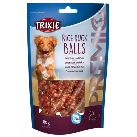 Caramelos de pato y arroz para perros 80 gr