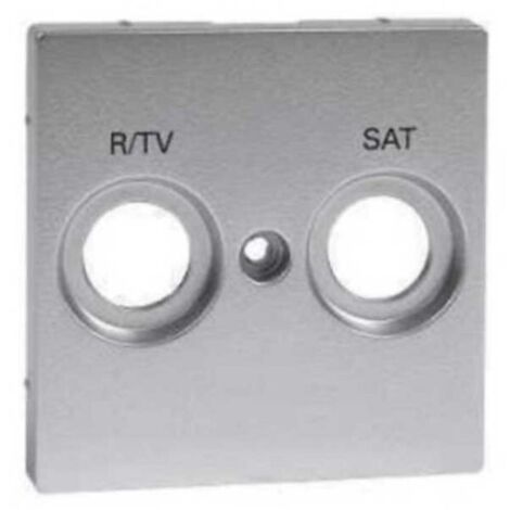 Caratula Toma R-TV/SAT Aluminio SCHNEIDER MTN299260