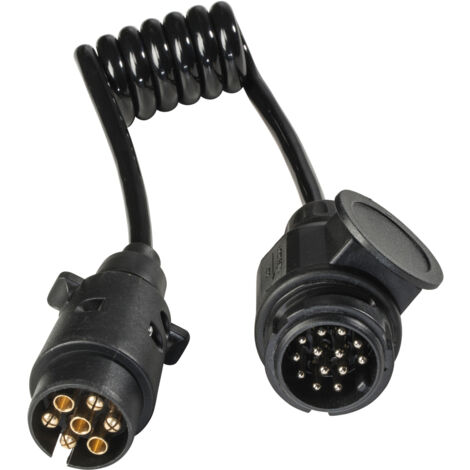 Caravan Adapterkabel 13-polig auf 7-polig 1m H05VV-F 7x1,0 IP44